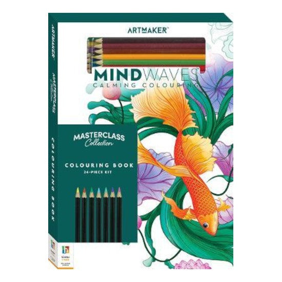Artmaker Masterclass: Mindwaves Calming Colouring Kit