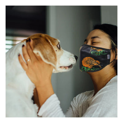 Premium Face Mask Set: NZ Kiwi, Adult