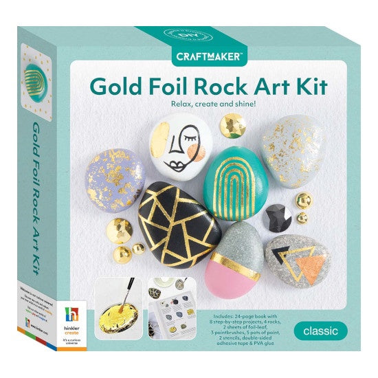 ART & CRAFT KIT: PRIORITY BOX FULL OF ROCKS, A GOLDPAN AND CRAFT STUFF!