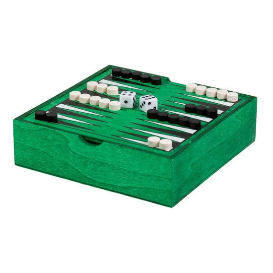 Wooden Classic Backgammon (travel size)