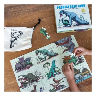 GIDTD Dinosaur Puzzle-Prehistoric Land