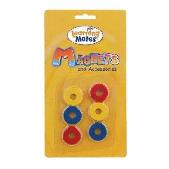 6 Ring Coloured Magnets