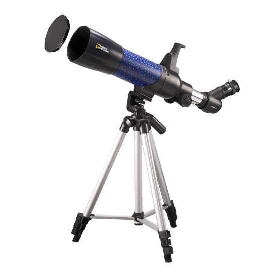 National Geographic Reflector Telescope, 70mm, 400fl,AR app, w backpack