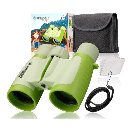 Bresser Junior, Binoculars, 3x30 - Green