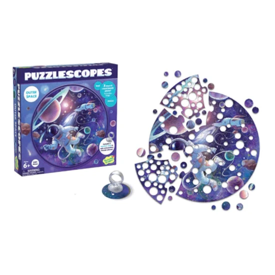 Peaceable Kingdom Puzzlescopes: Outer Space