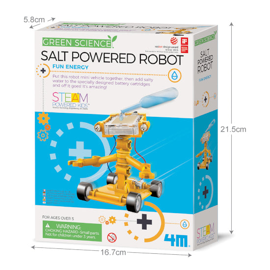 Salt-Powered Robot