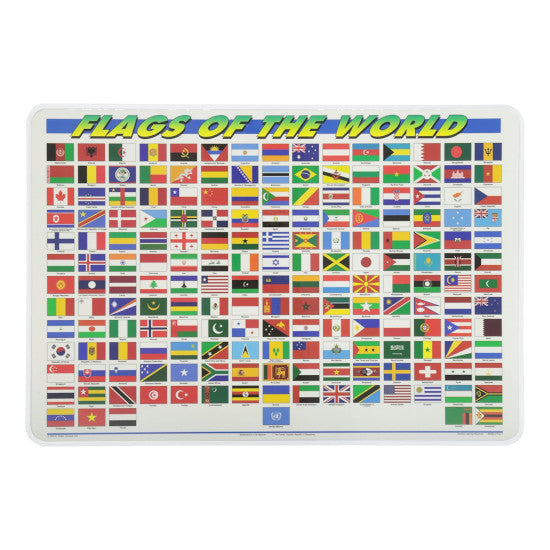 Placemat:Flags Of World