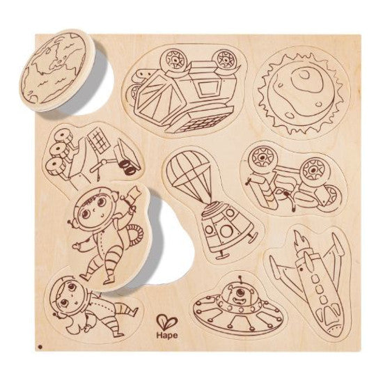 Hape Storytelling DIY Magnets Mars Space Life