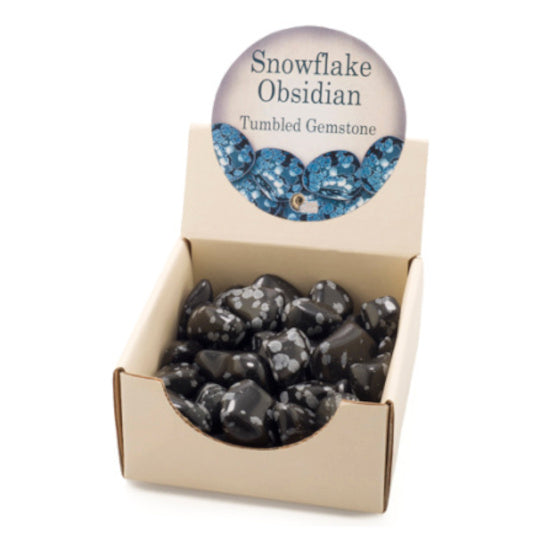 Snowflake Obsidian Tumbled