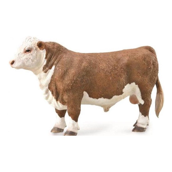 Hereford Bull-Polled Figurine L