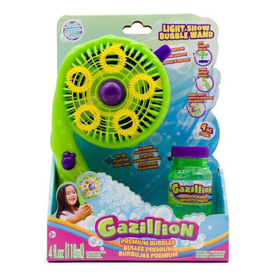 Gazillion Light Show Bubble Wand