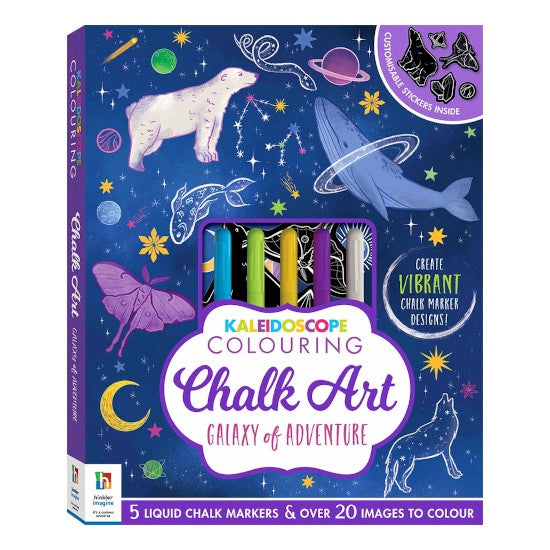 Kaleidoscope Colouring: Lets Chalk - Galaxy of Adventure