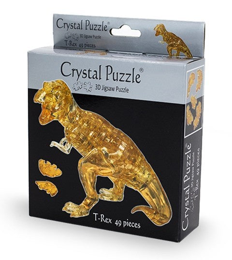 Crystal Puzzle:T-Rex Brown