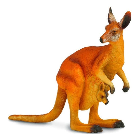 Red Kangaroo Figurine L