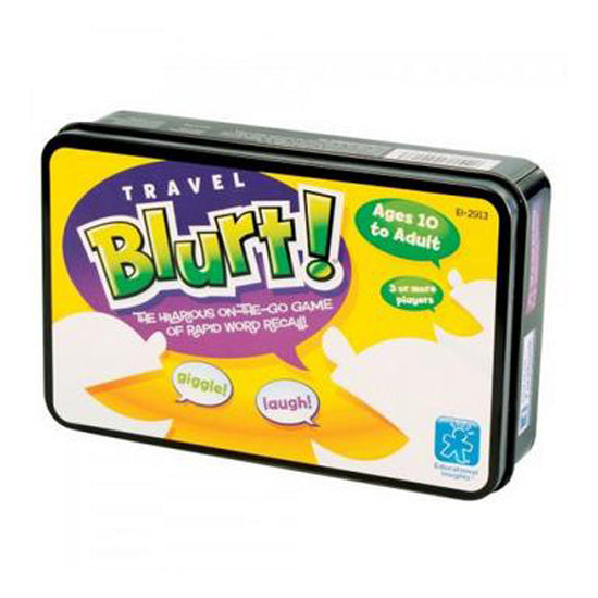 Blurt! Travel Card Game in a Tin