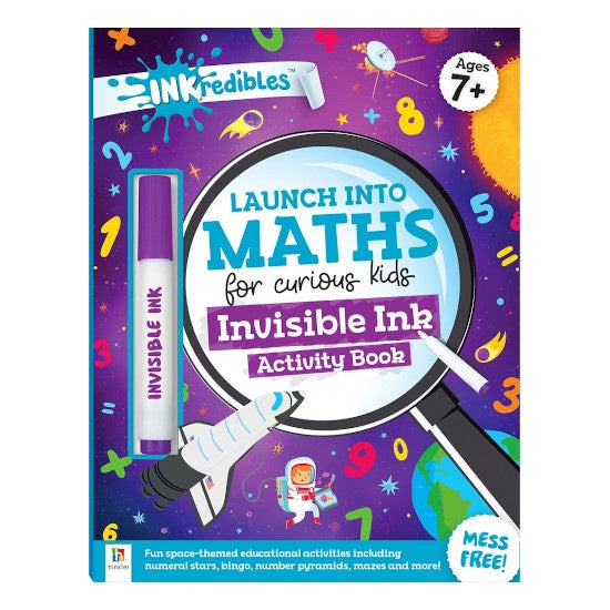Inkredibles: Launch into Maths Invisible Ink Activity Book