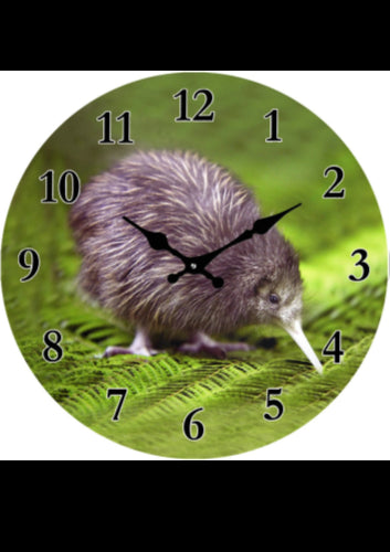 Kiwi Clock 17cm