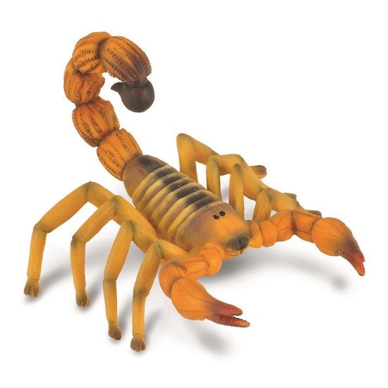 Yellow Fat-Tailed Scorpion Figurine M
