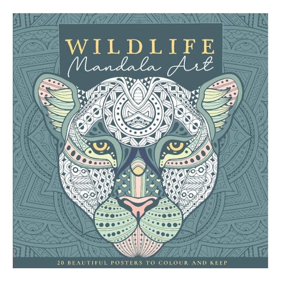 Wildlife Mandala Poster Art