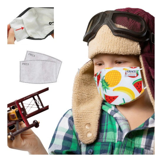Premium Face Mask Filters, 10pk, Child