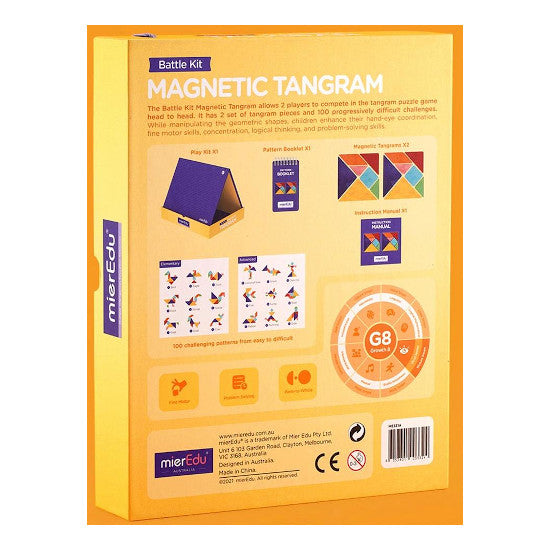 Magnetic Tangram - (Battle Kit) Advanced Kit