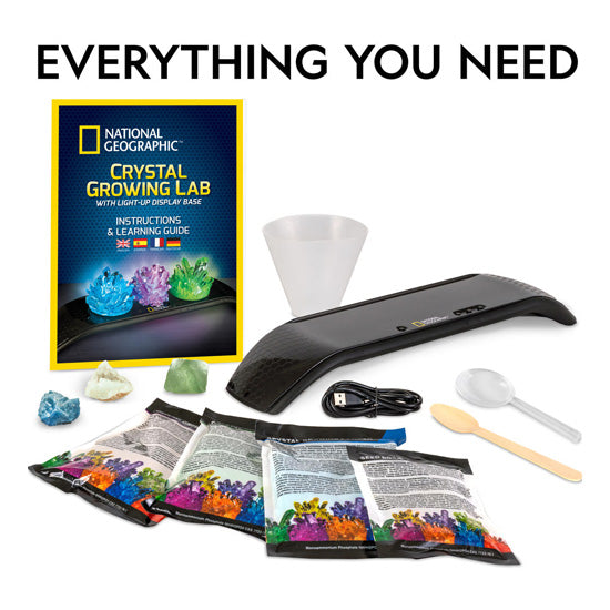 NG Light up Crystal Growing Kit