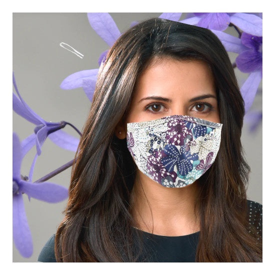 Premium Face Mask Set: Exotic Purple, Adult