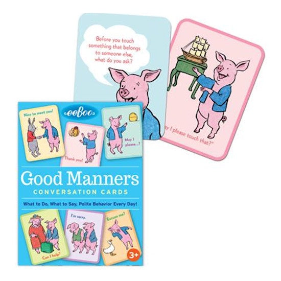 eeBoo: Flashcards, Good Manners