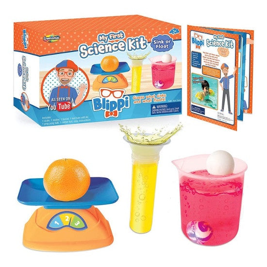 Blippi: My First Science Kit-Sink or Float