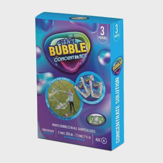 Bubble Solution Concentrate pack x 3