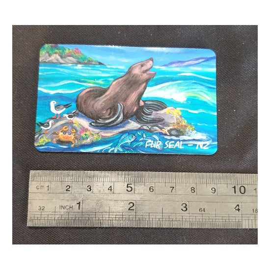 NZ Wildlife Fridge Magnets:Fur Seal