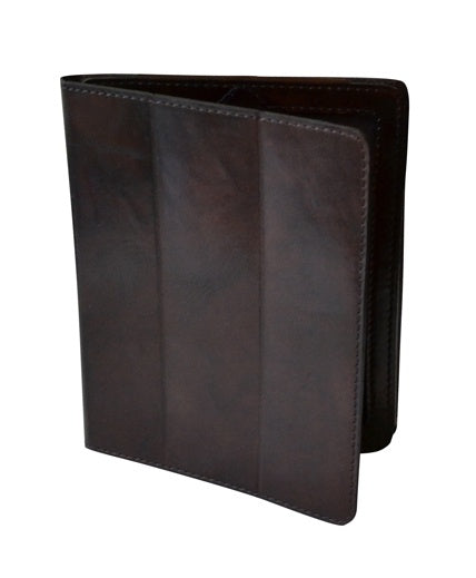 Leather ipad Case Dark Walnut