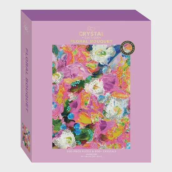 Elevate Crystal Jigsaw: Floral Bouquet, 500pcs