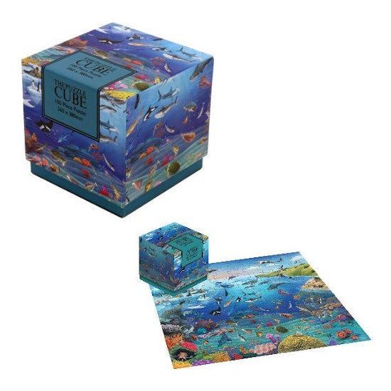 Cube Jigsaw: Sealife, 100pc