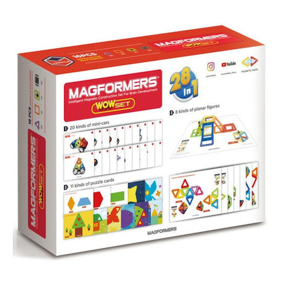 Magformers: WOW: 16 Piece Set