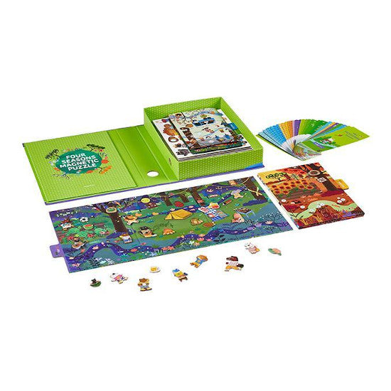 All About Four Seasons Magnetic Puzzle
